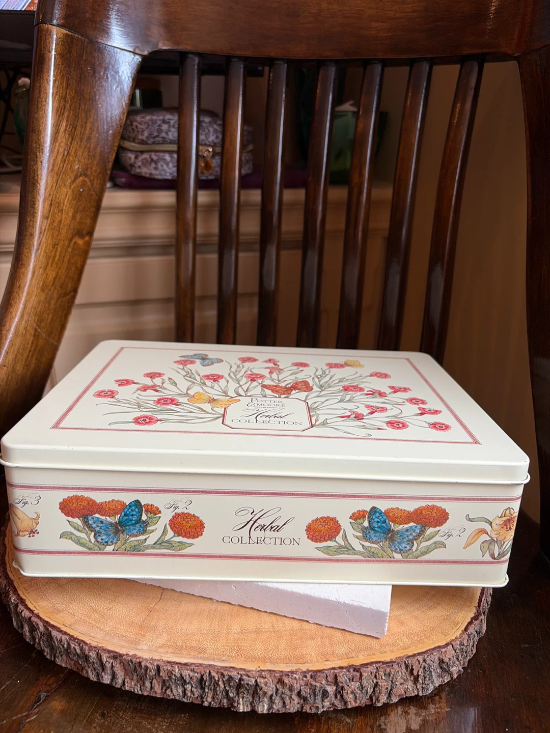 Potter & Moore Herbal Collection Tin (empty) - photo 2