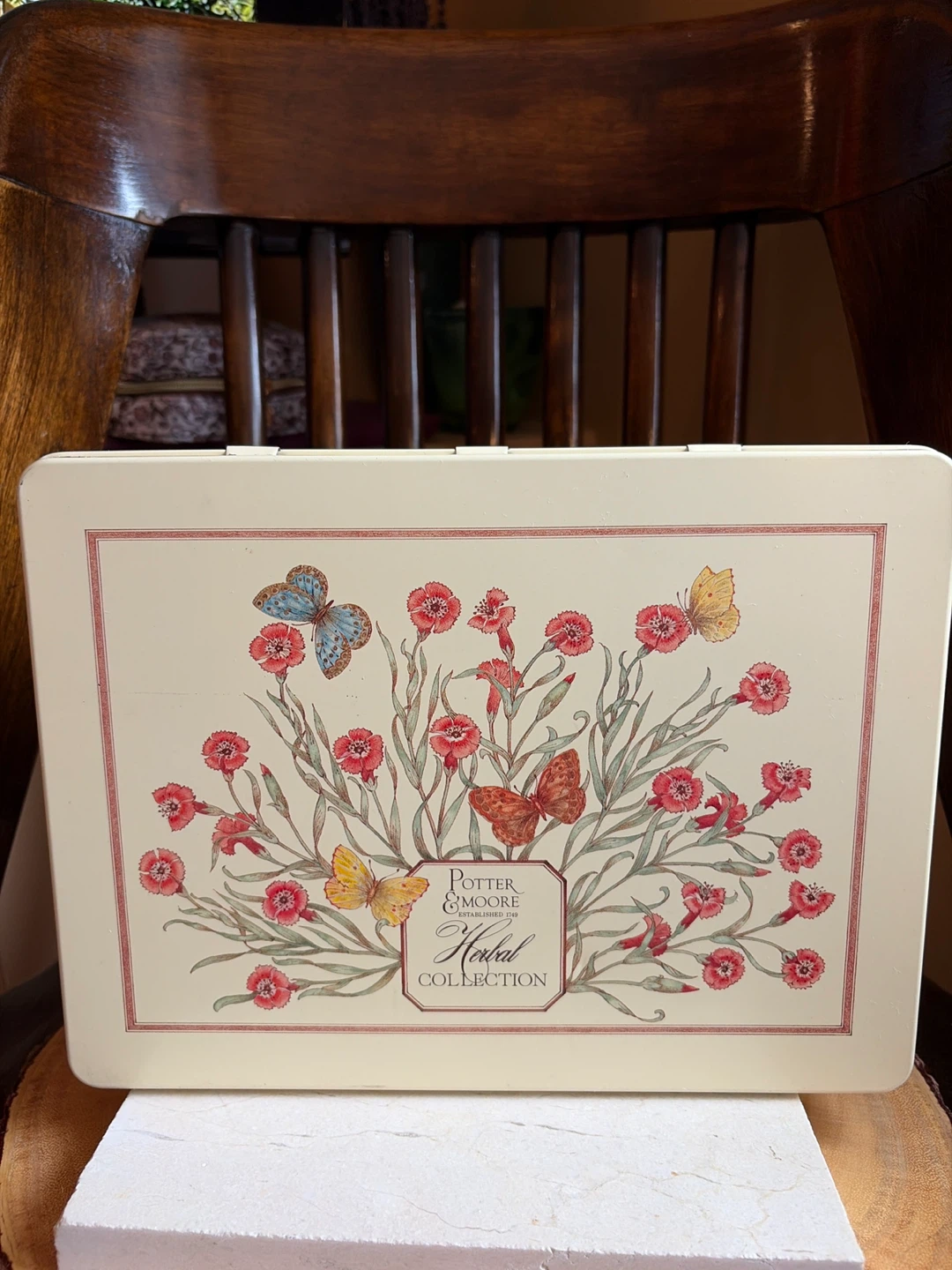 Potter & Moore Herbal Collection Tin (empty)