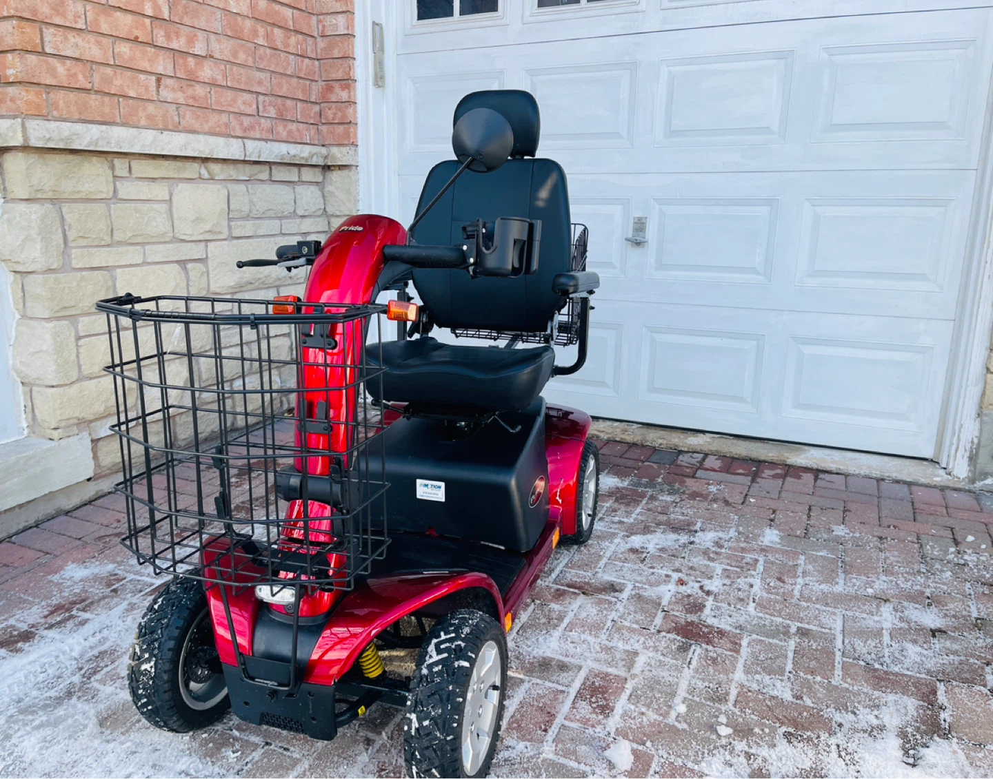 PRICED TO SELL Pride Pursuit 4-Wheel Mobility Scooter - photo 3