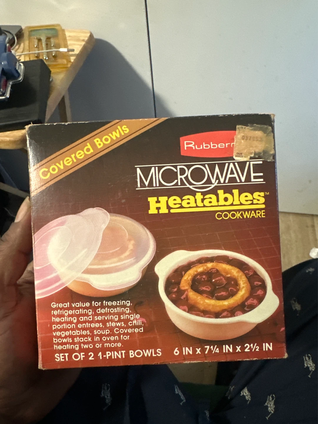 Rubbermaid Microwave Heatables Cookware Covered Bowls Set of 2