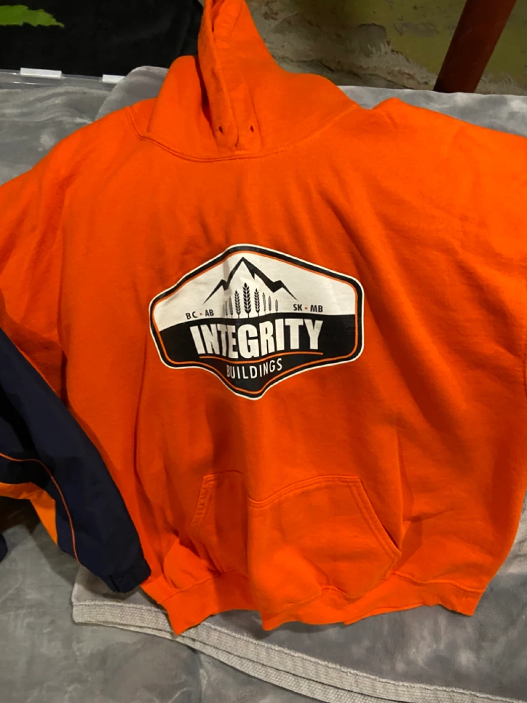 Diadora Navy & Orange Track Jacket - photo 3