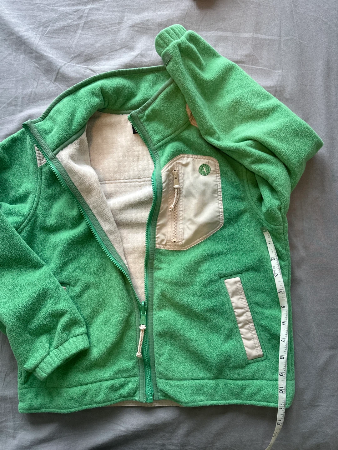 Aigle Fleece Jacket - Green - photo 2