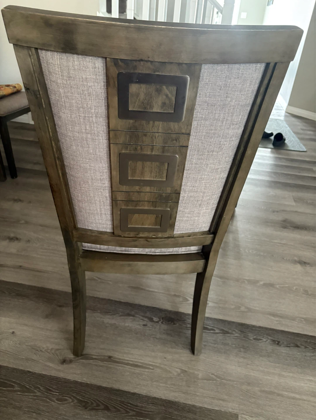 Upholstered Dining Chair - Beige Fabric - photo 2