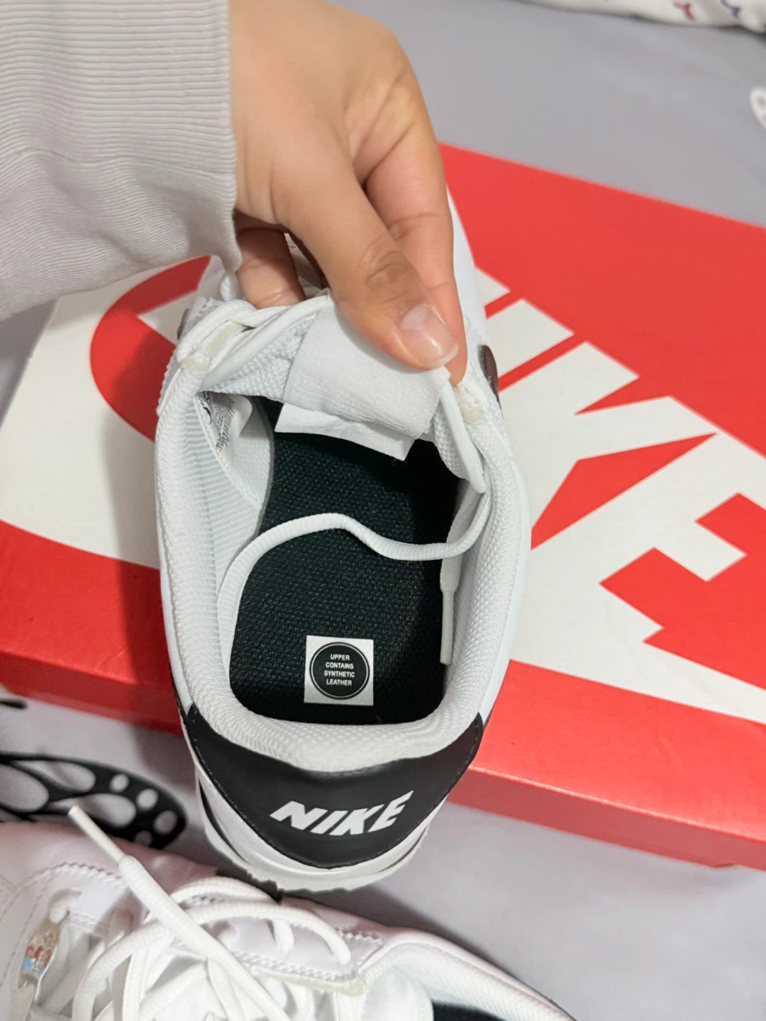 Nike Cortez Basic SL (GS) White/Black Youth Shoes - photo 4