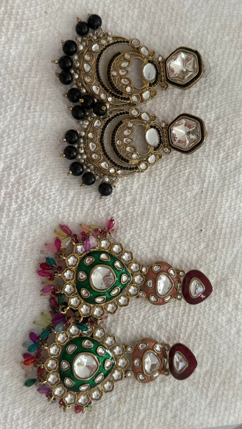Artificial Indian jewellery earrings