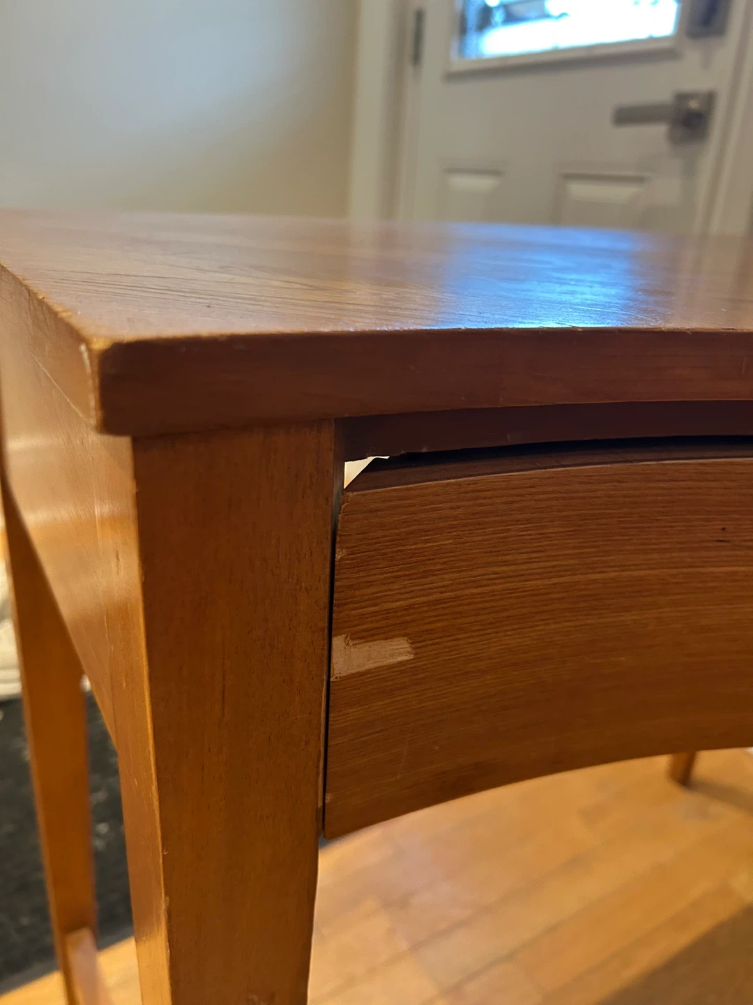 Wooden corner desk - photo 3