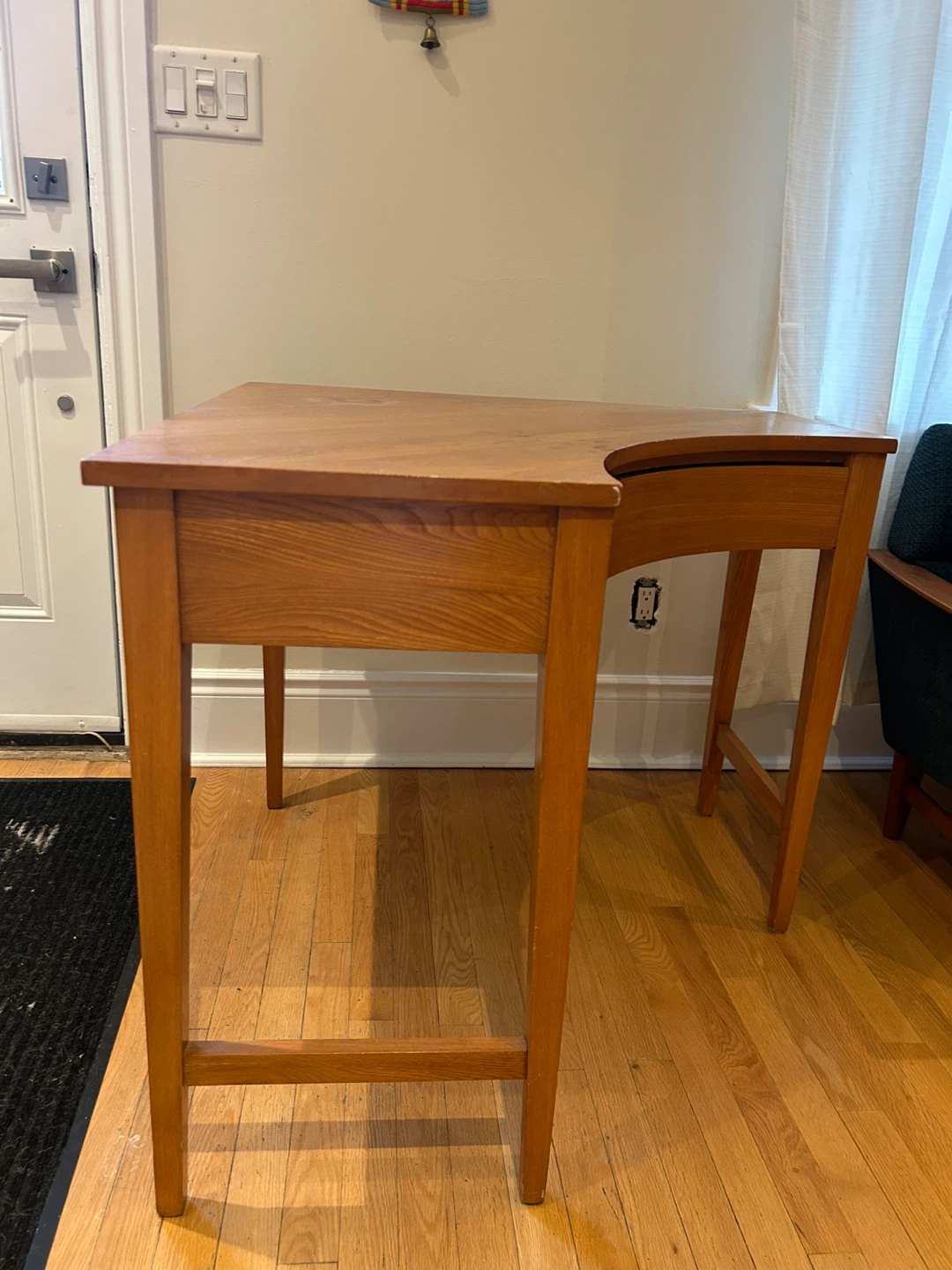 Wooden corner desk - photo 2