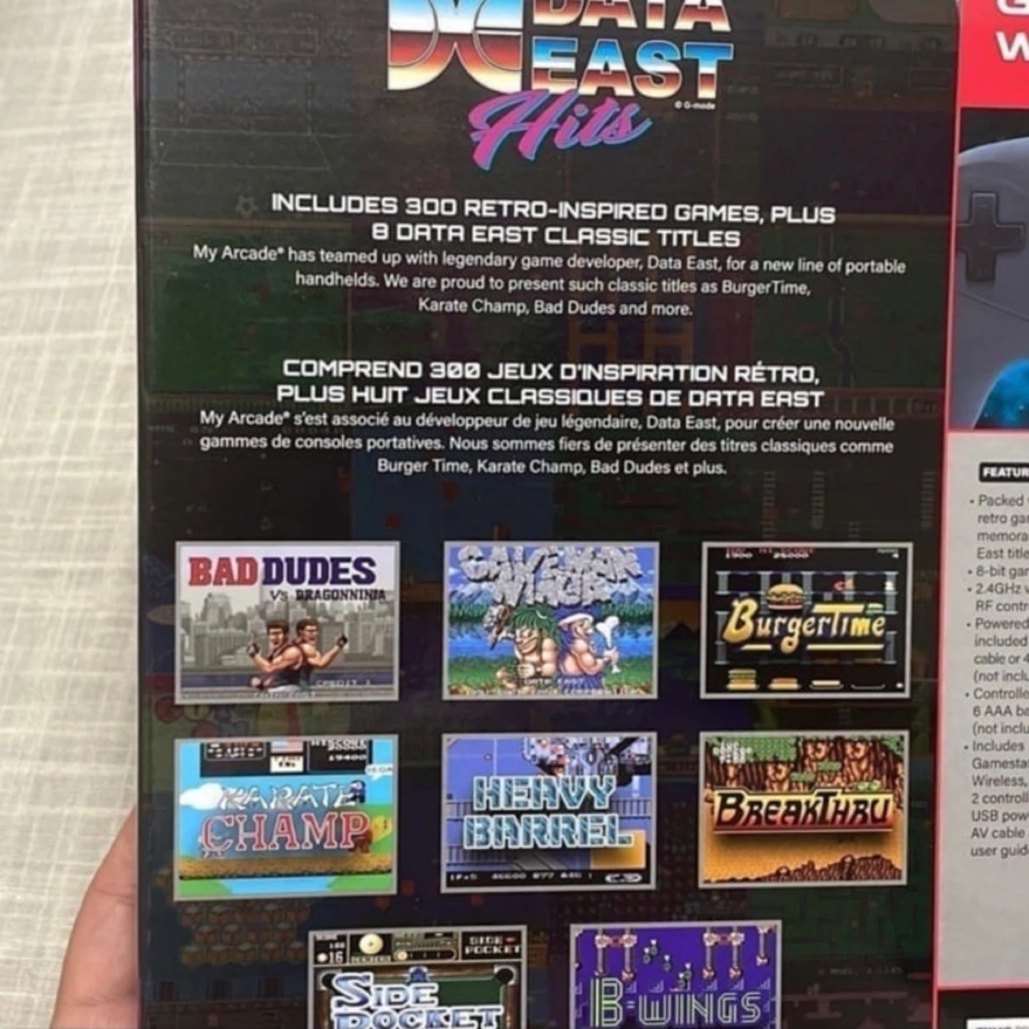 My Arcade Gamestation Wireless 300 Retro Games Console - photo 3