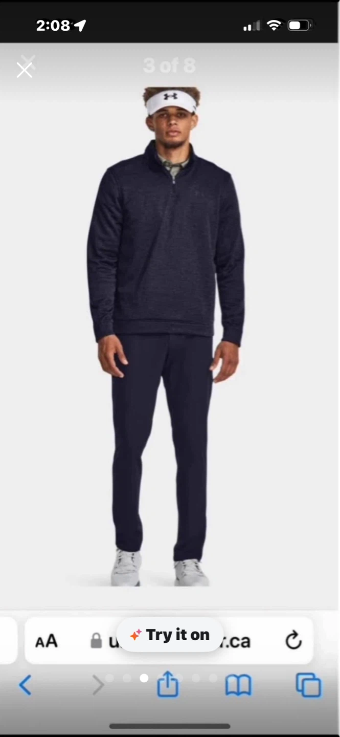 NEW Under Armour Storm Golf Sweatshirt - photo 3