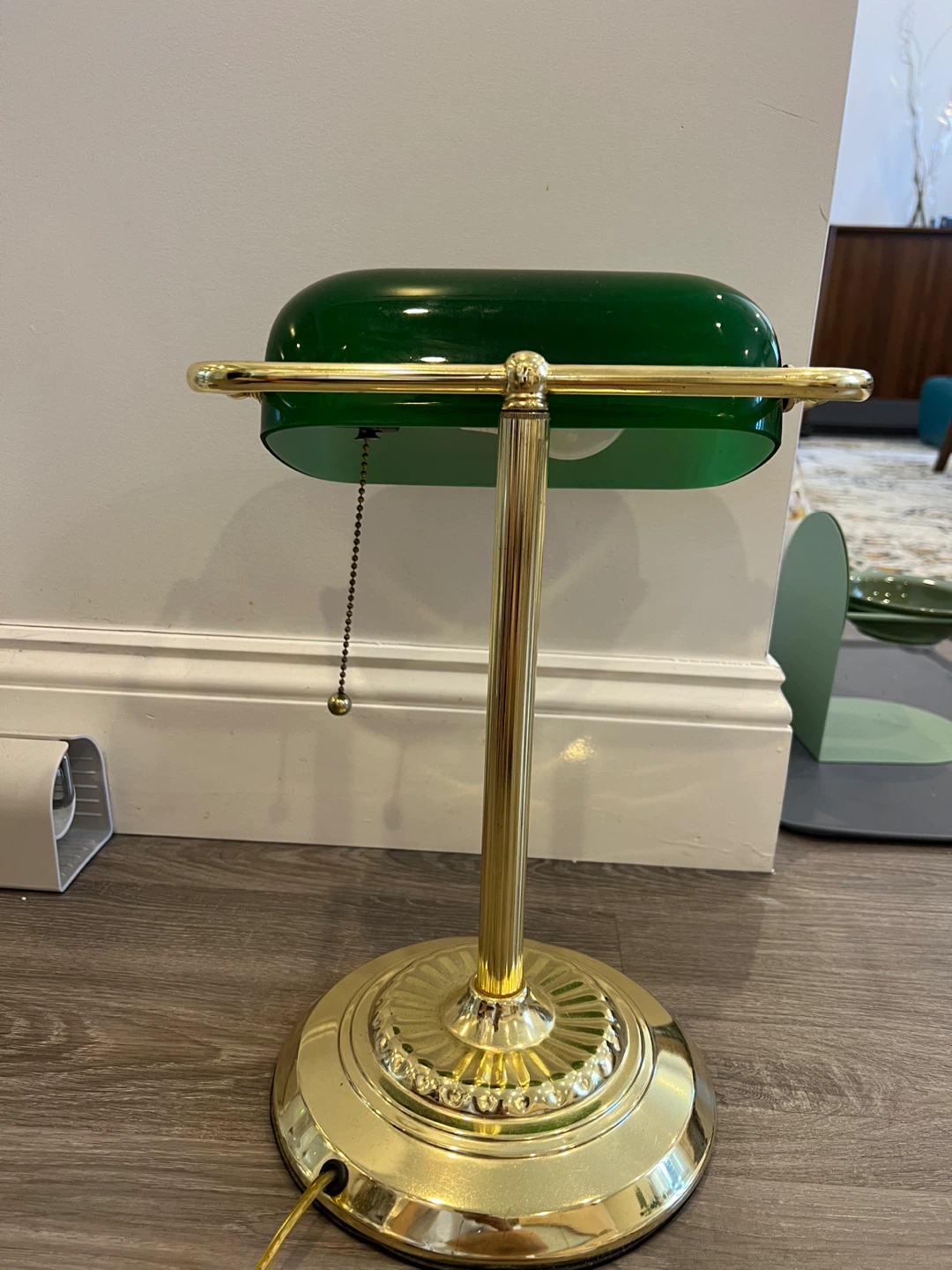 Green Banker's Lamp - photo 4