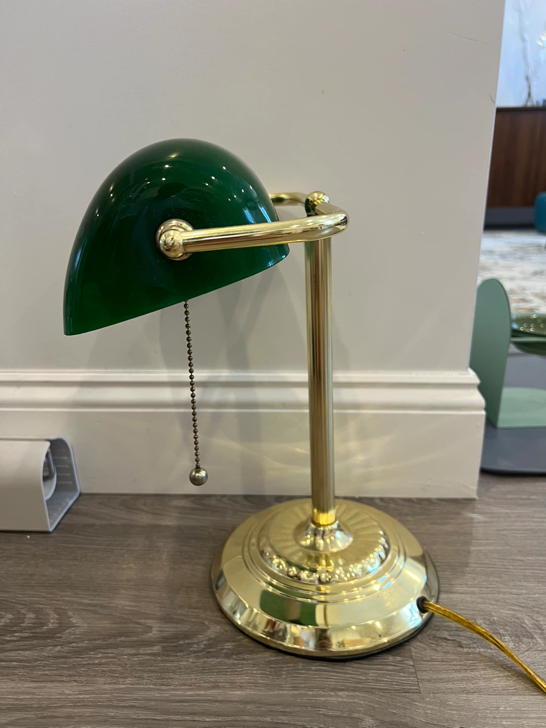 Green Banker's Lamp - photo 5
