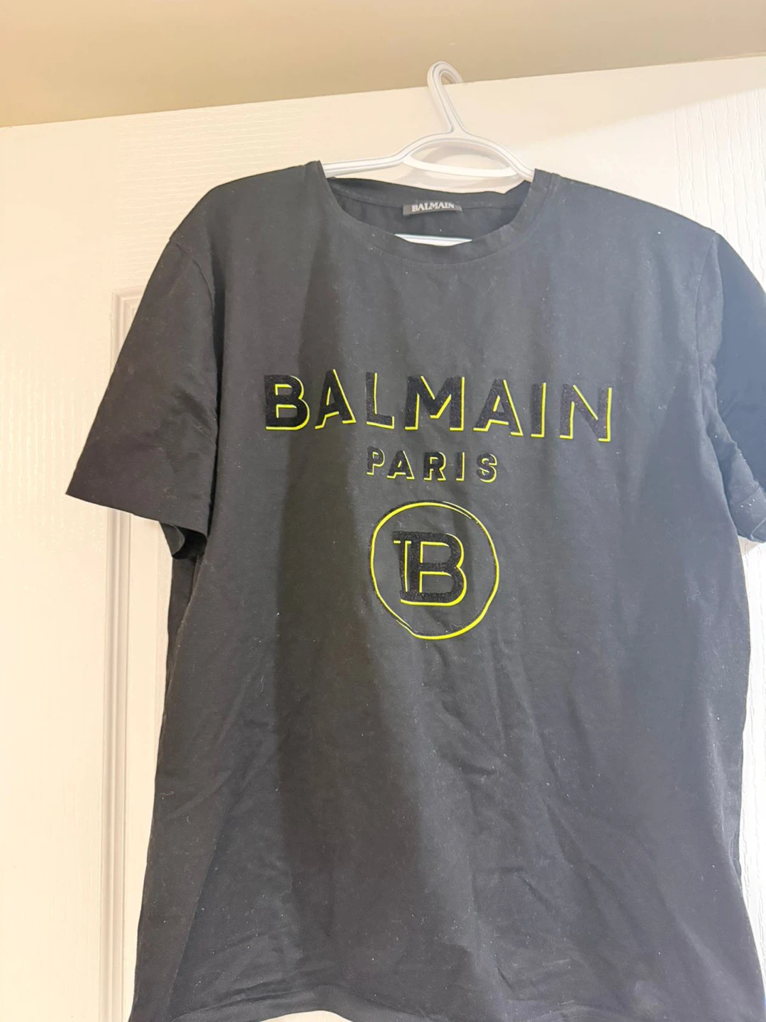 Balmain Paris Black T-Shirt