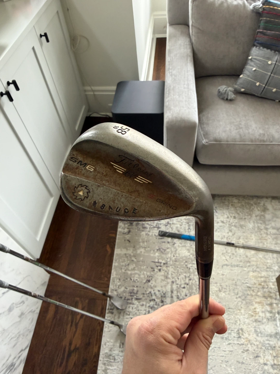 Set of 3 Titliest SM6 Raw Wedges