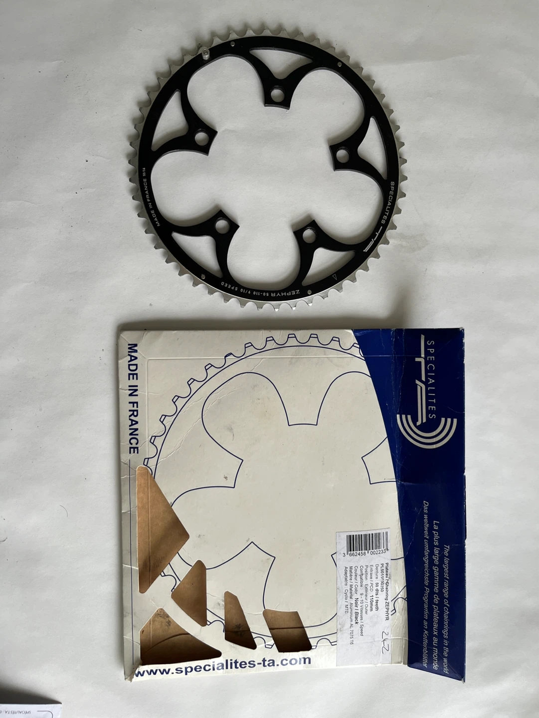 Specialites TA Zephyr 50-tooth chainring