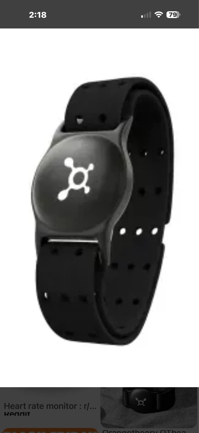 OrangeTheory Heart Rate Monitor