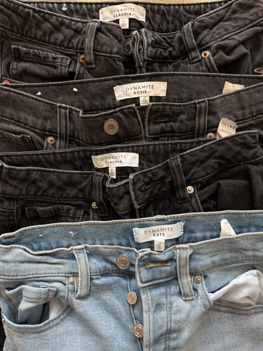 Dynamite Jean Lot (4 pairs)