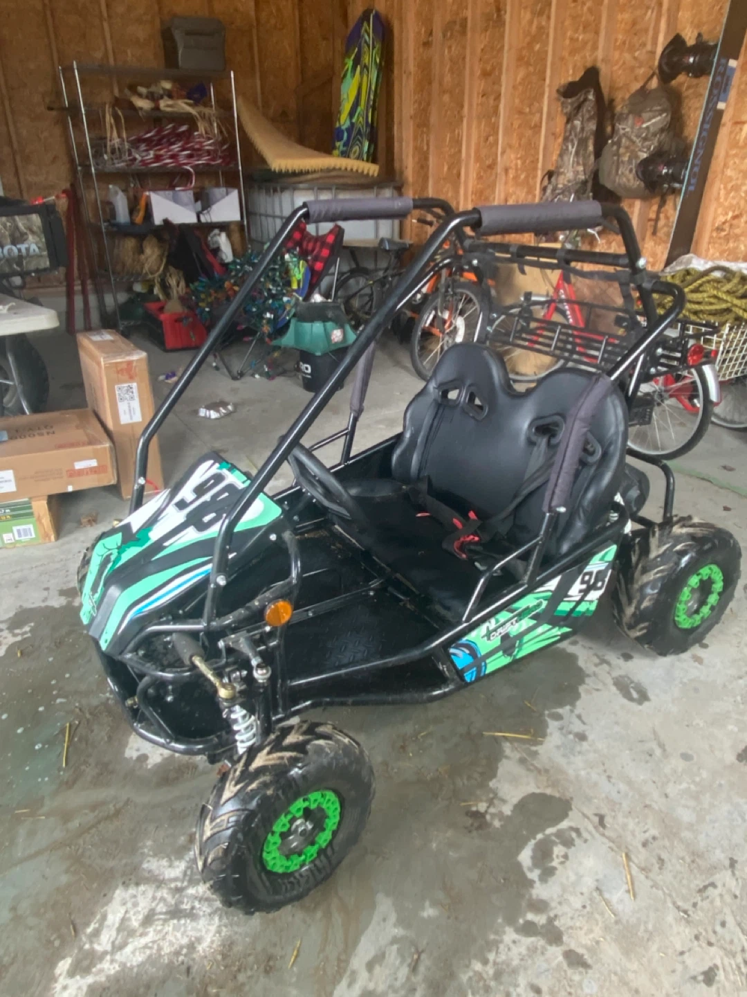 212cc Gas Powered Go-Kart - photo 2