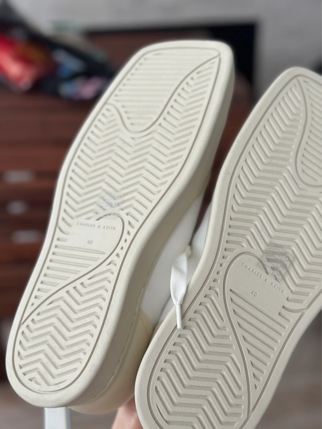 Charles & Keith Square Toe. Sneakers Loafers - Size 40 - photo 4