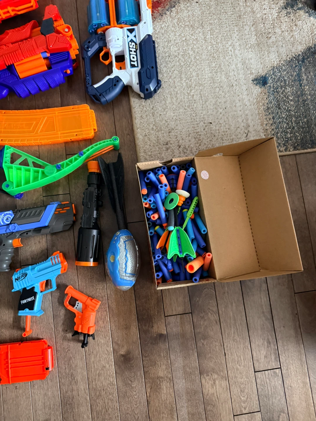 Assorted nerf Guns and foam darts - photo 5