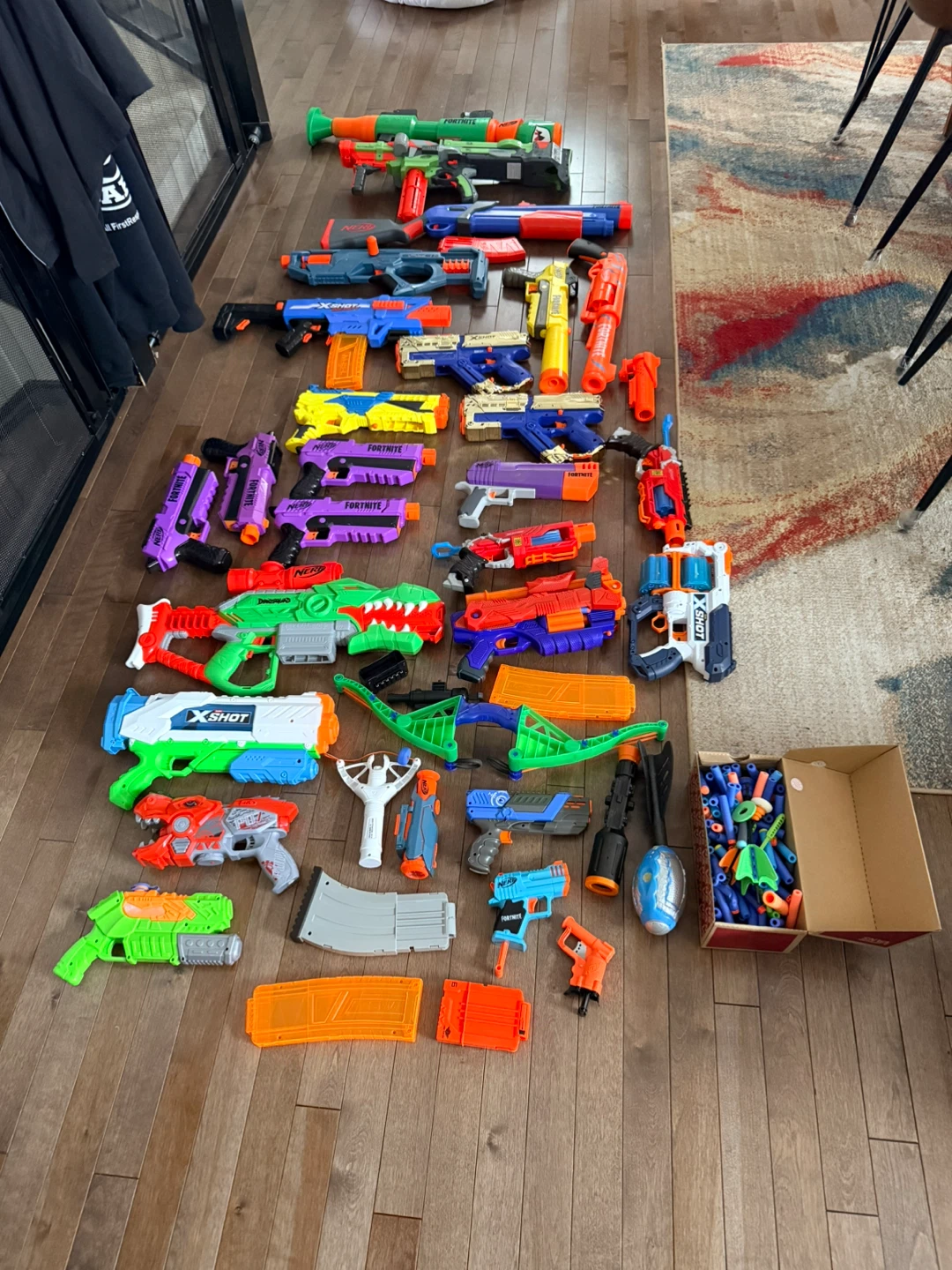 Assorted nerf Guns and foam darts - photo 3