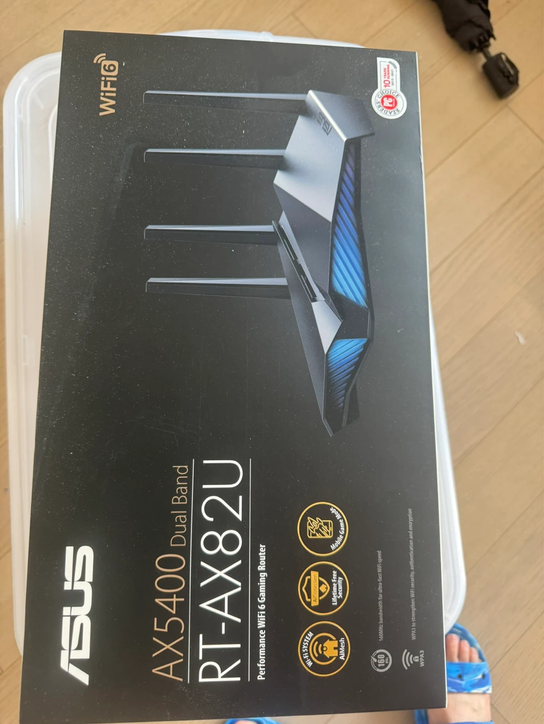 ASUS RT-AX82U Dual Band WiFi 6 Gaming Router - photo 2