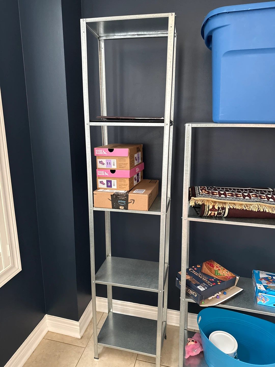 4-Tier Metal Shelf Unit