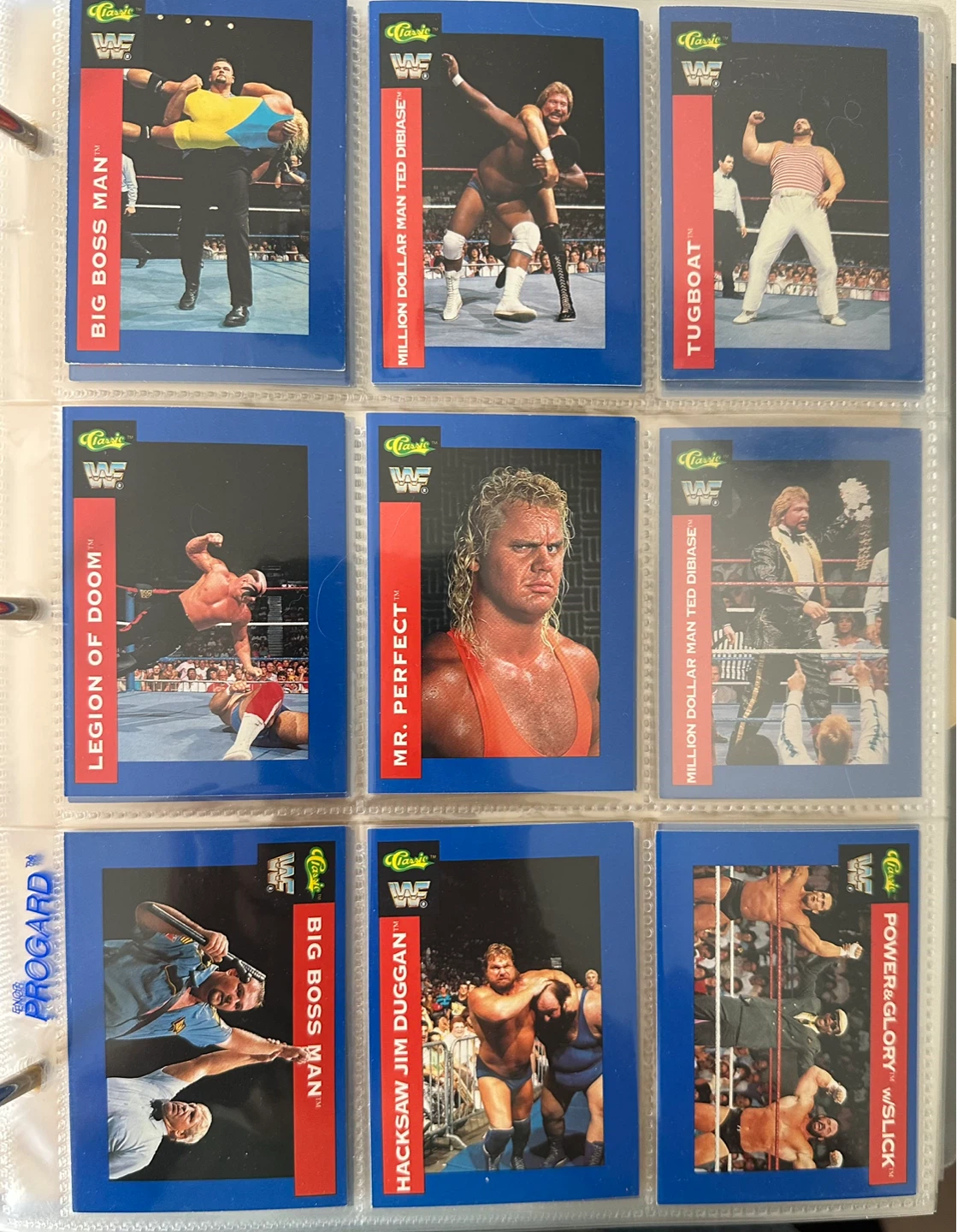 1991 WWF Classic Trading  Wrestling Cards Set (Not Complete). - photo 3