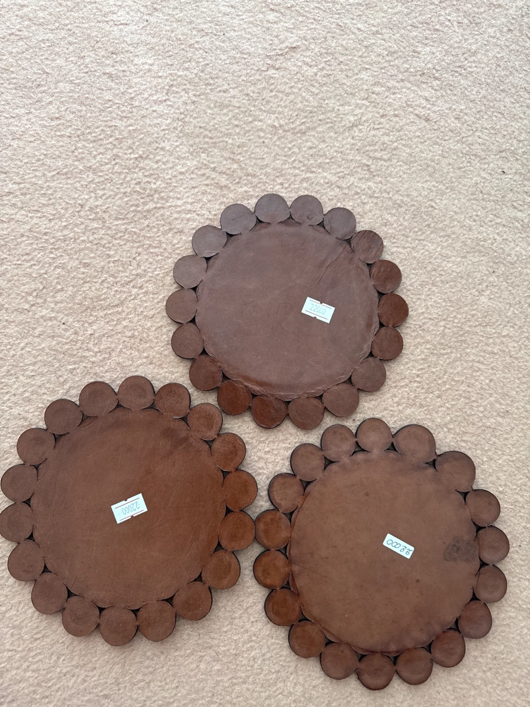 Handmade Leather Decorative Trivets - Paraguay - photo 3