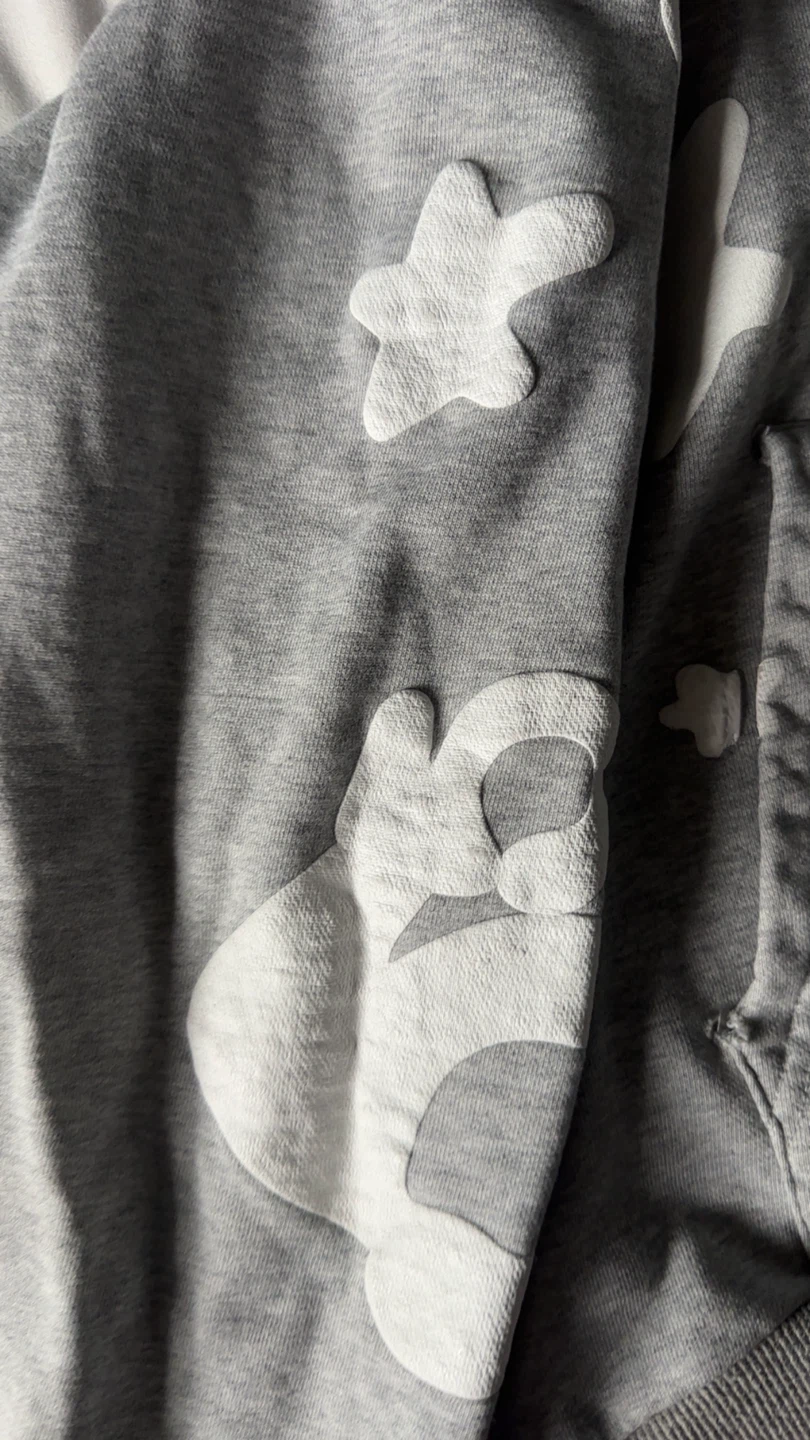 Sp5der Hoodie Grey Size S