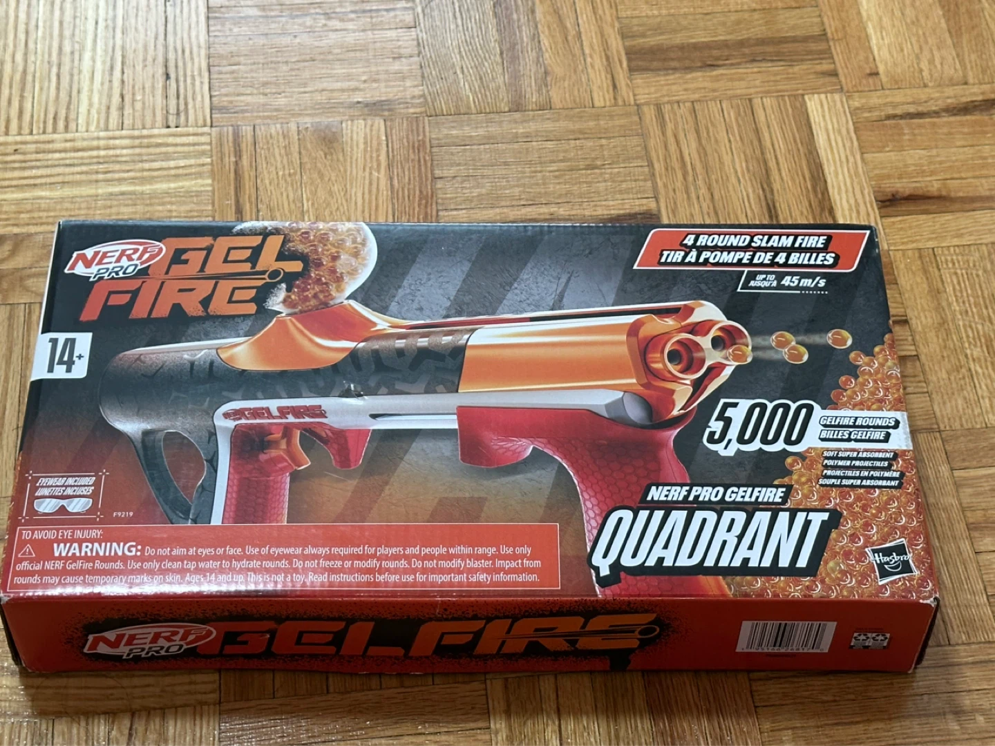 Nerf Pro GelFire Quadrant Blaster with 5,000 Rounds