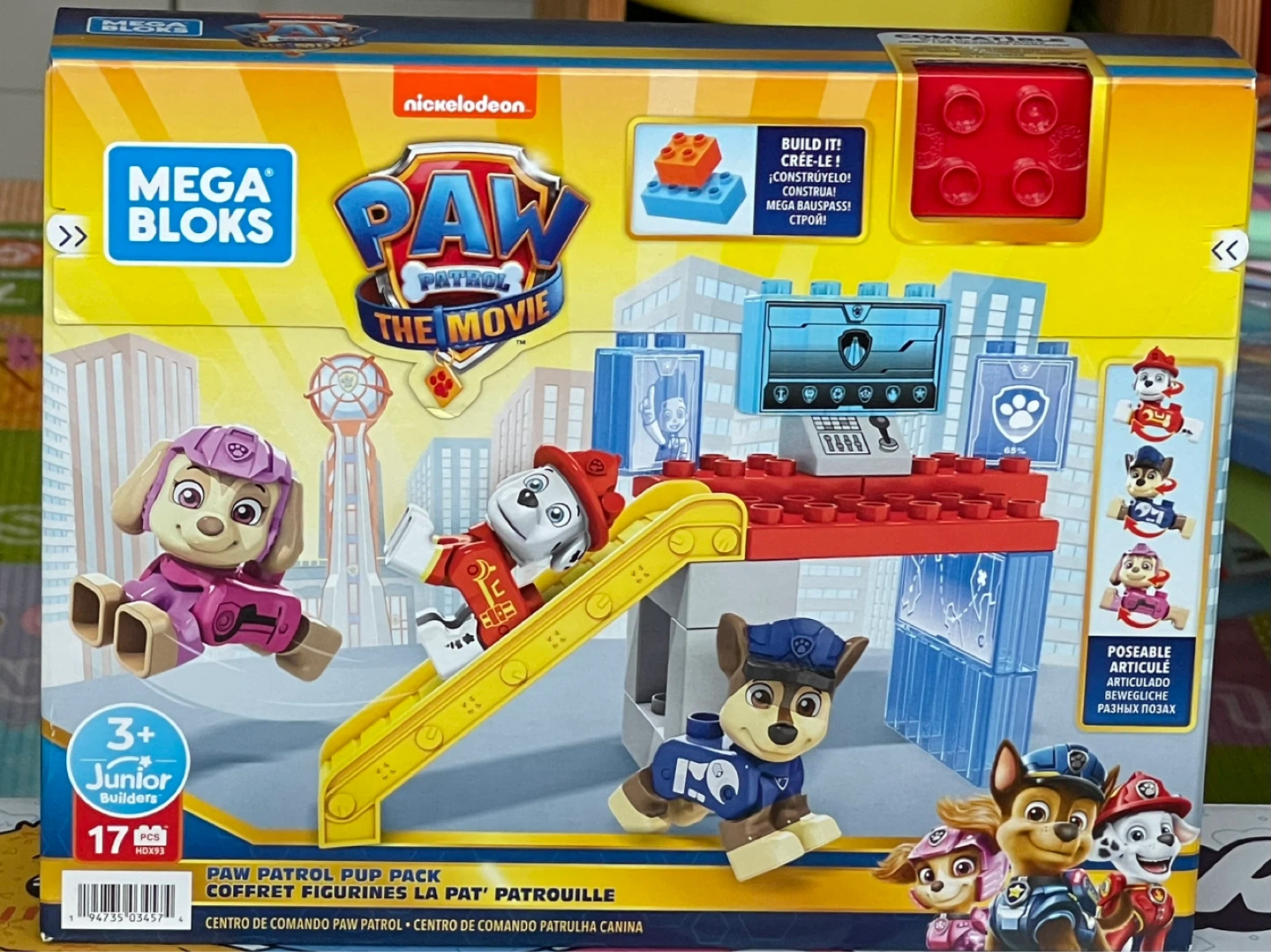 Mega Bloks Paw Patrol The Movie Pup Pack