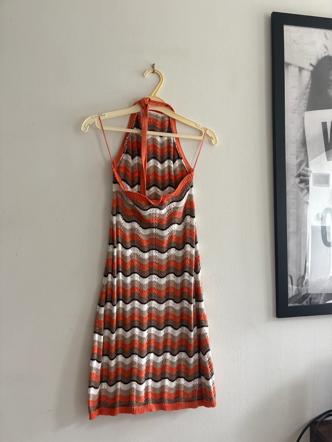 Crochet retro style dress size small - photo 4