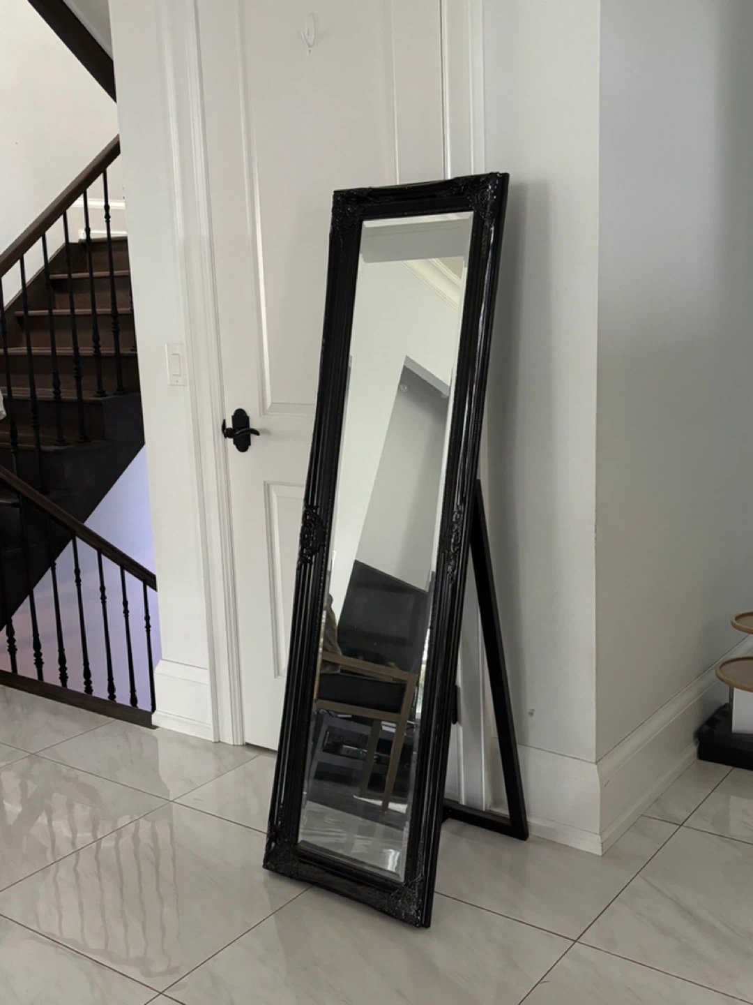Standing full length mirror