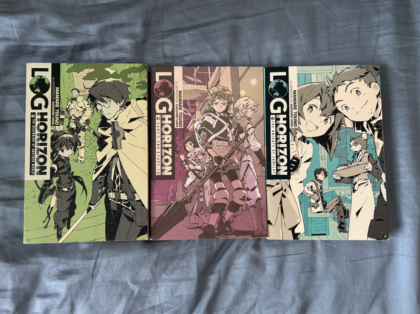 Log Horizon Light Novel vol 1-3