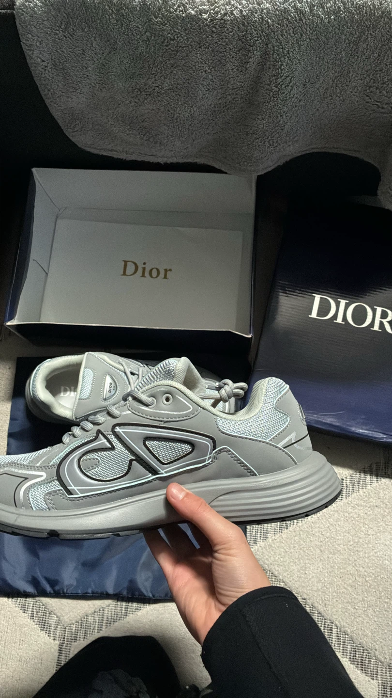 Dior B23 High-Top Sneakers Size 44