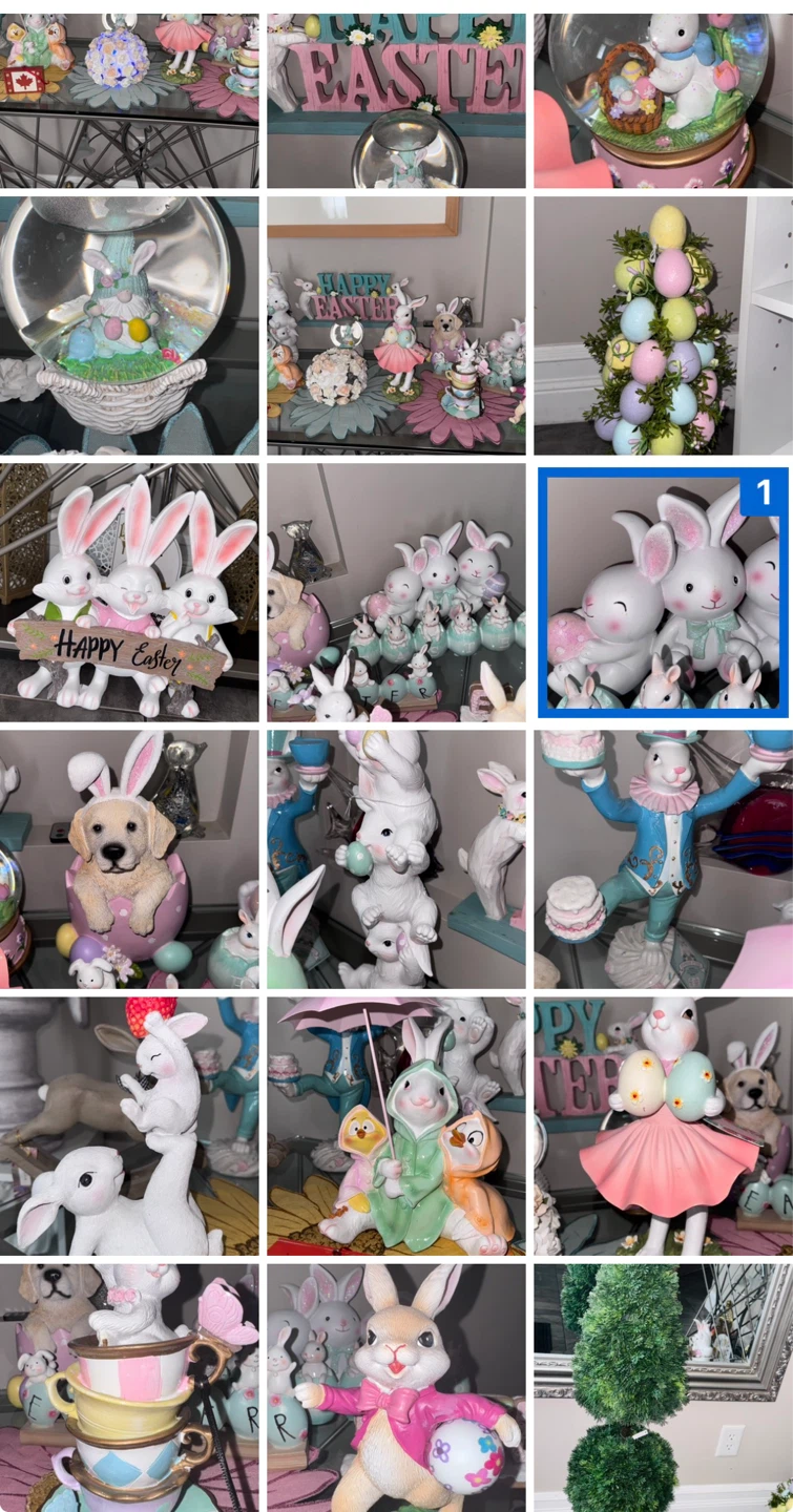 Easter Bunny Figurine Collection - photo 2
