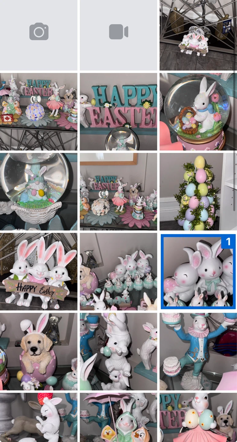 Easter Bunny Figurine Collection