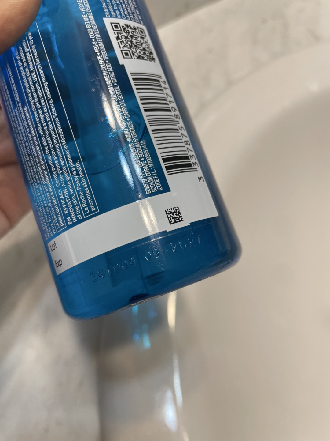 La Roche-Posay Effaclar Purifying Foaming Face Wash 400ml - photo 3