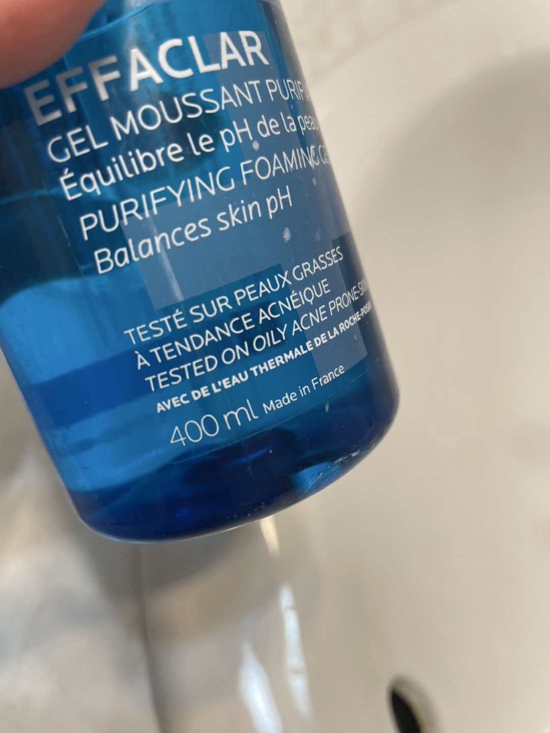 La Roche-Posay Effaclar Purifying Foaming Face Wash 400ml - photo 4