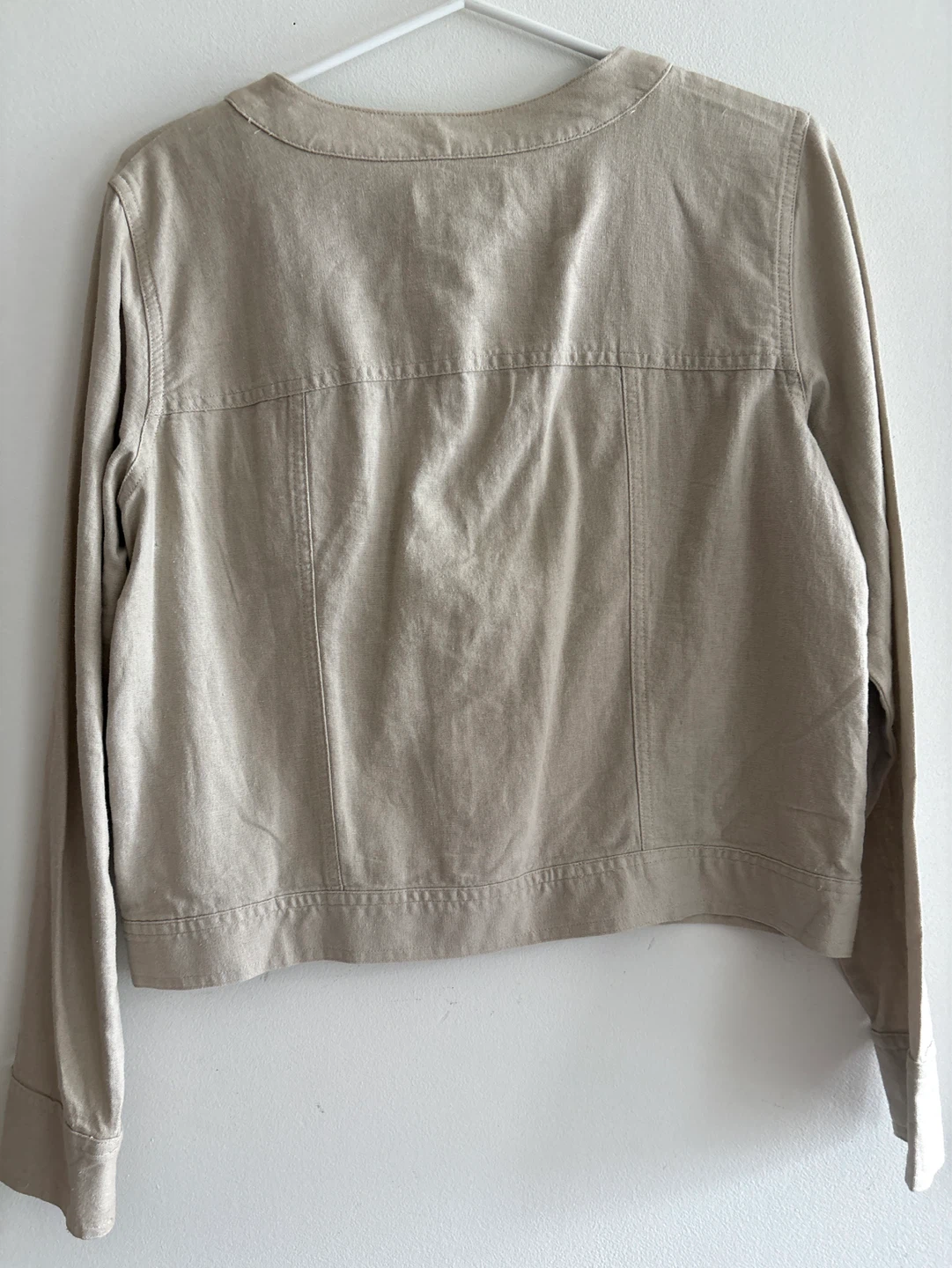 Ellen Tracy ladies linen jacket size medium - photo 5