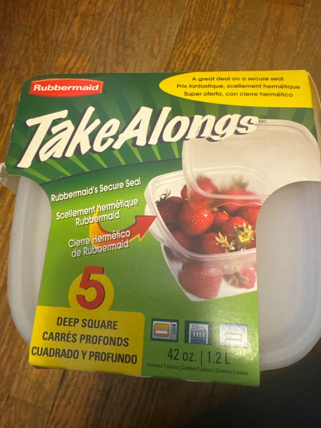 Food Storage Containers (5 Pack)
