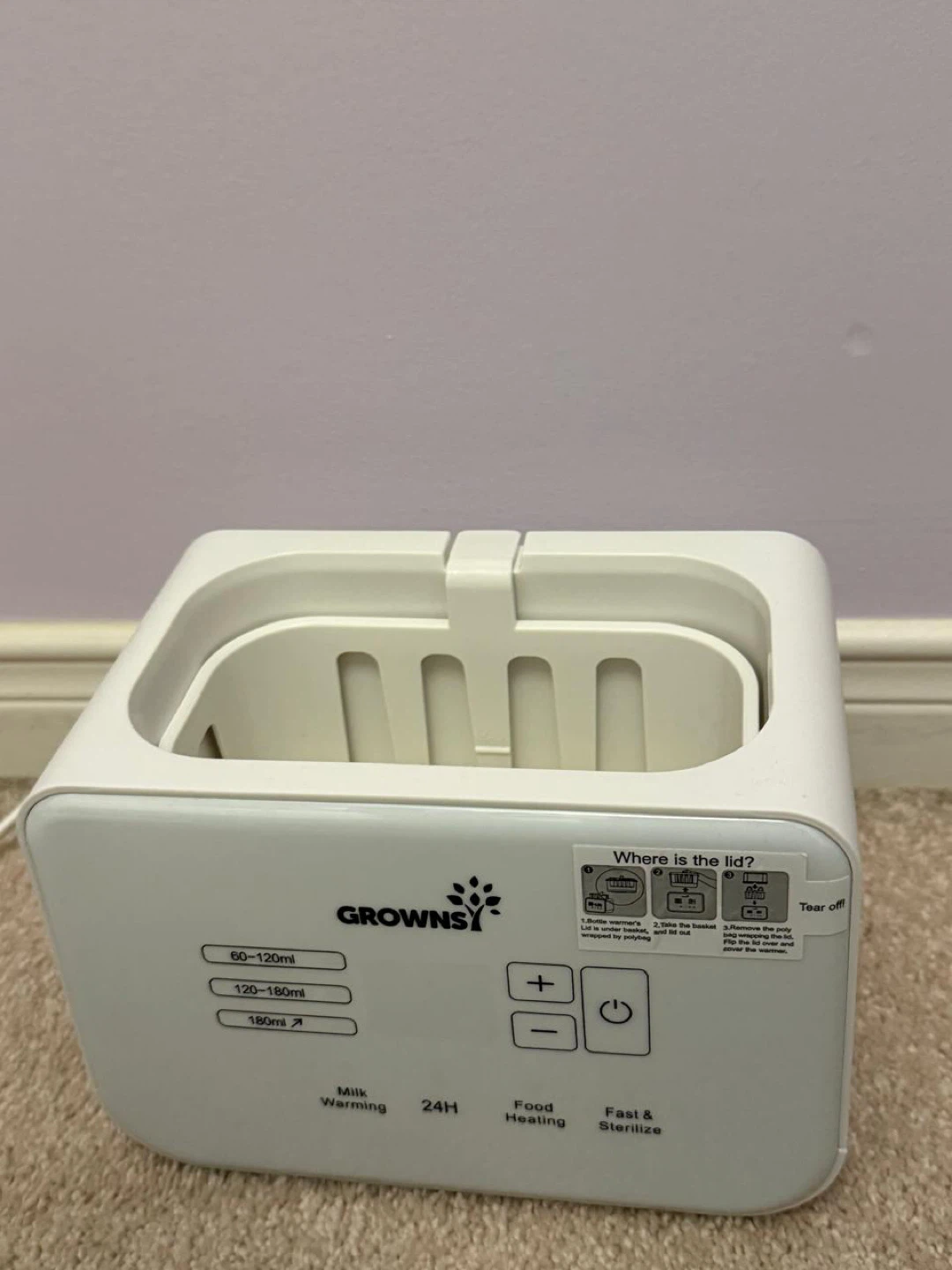 GROWNSY Bottle Warmer and Sterilizer - photo 2