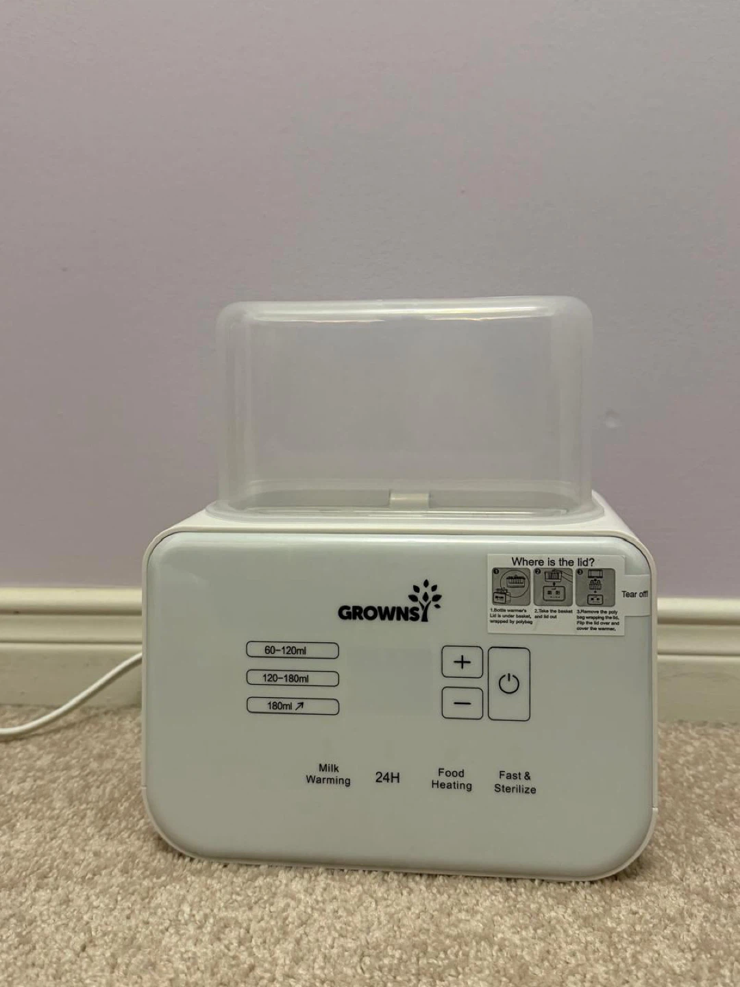 GROWNSY Bottle Warmer and Sterilizer