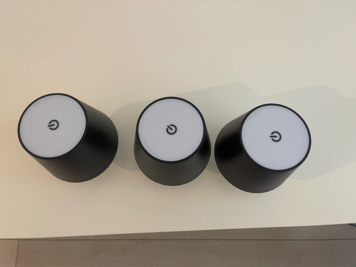Set of 3 Black LED Accent Lights - photo 3