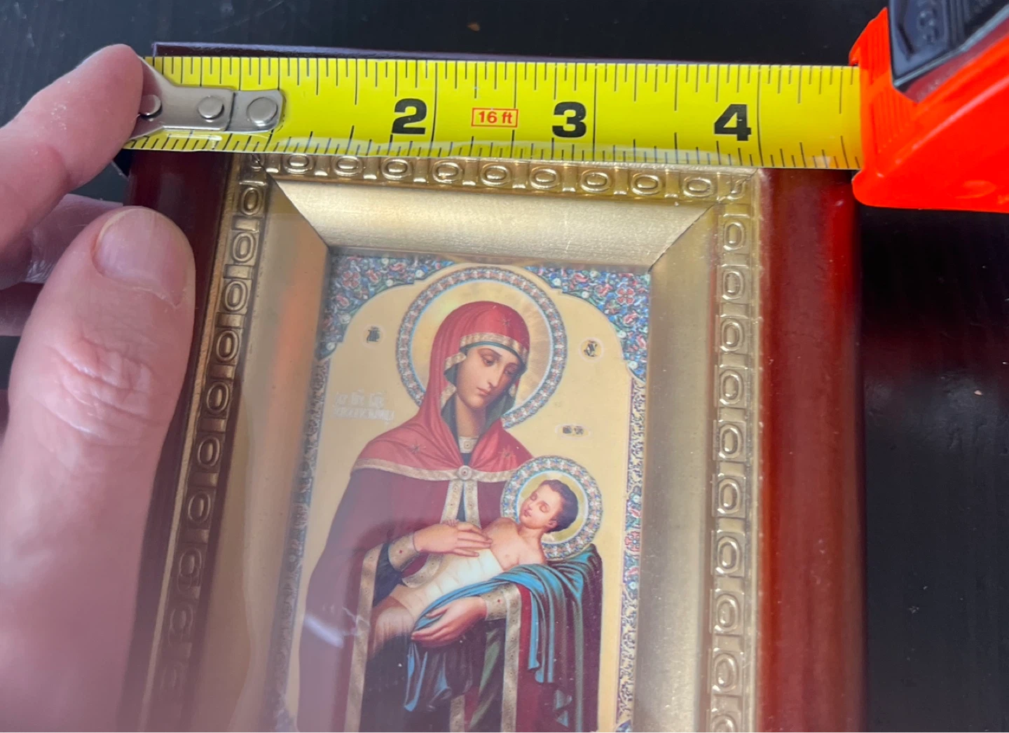 Framed Religious Icon Prints (Set of 2) – Wood Frames - photo 5
