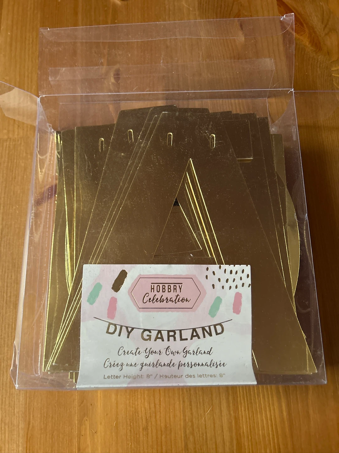 DIY Banner Letters - GOLD - photo 4
