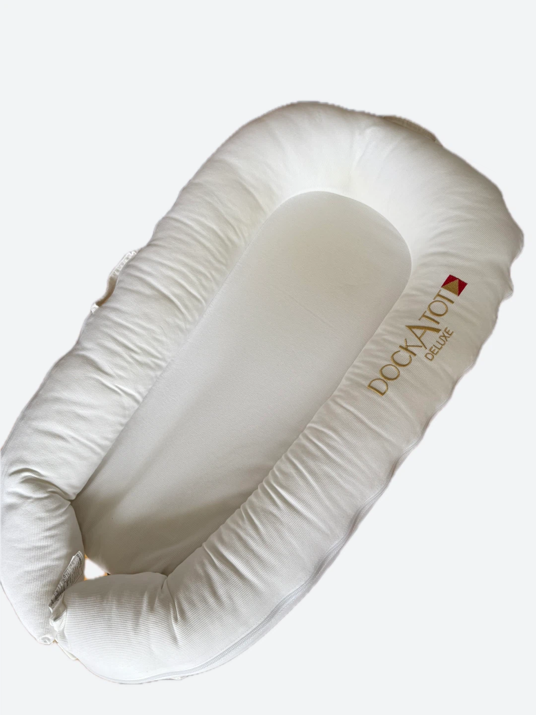DockATot Deluxe Baby Lounger White