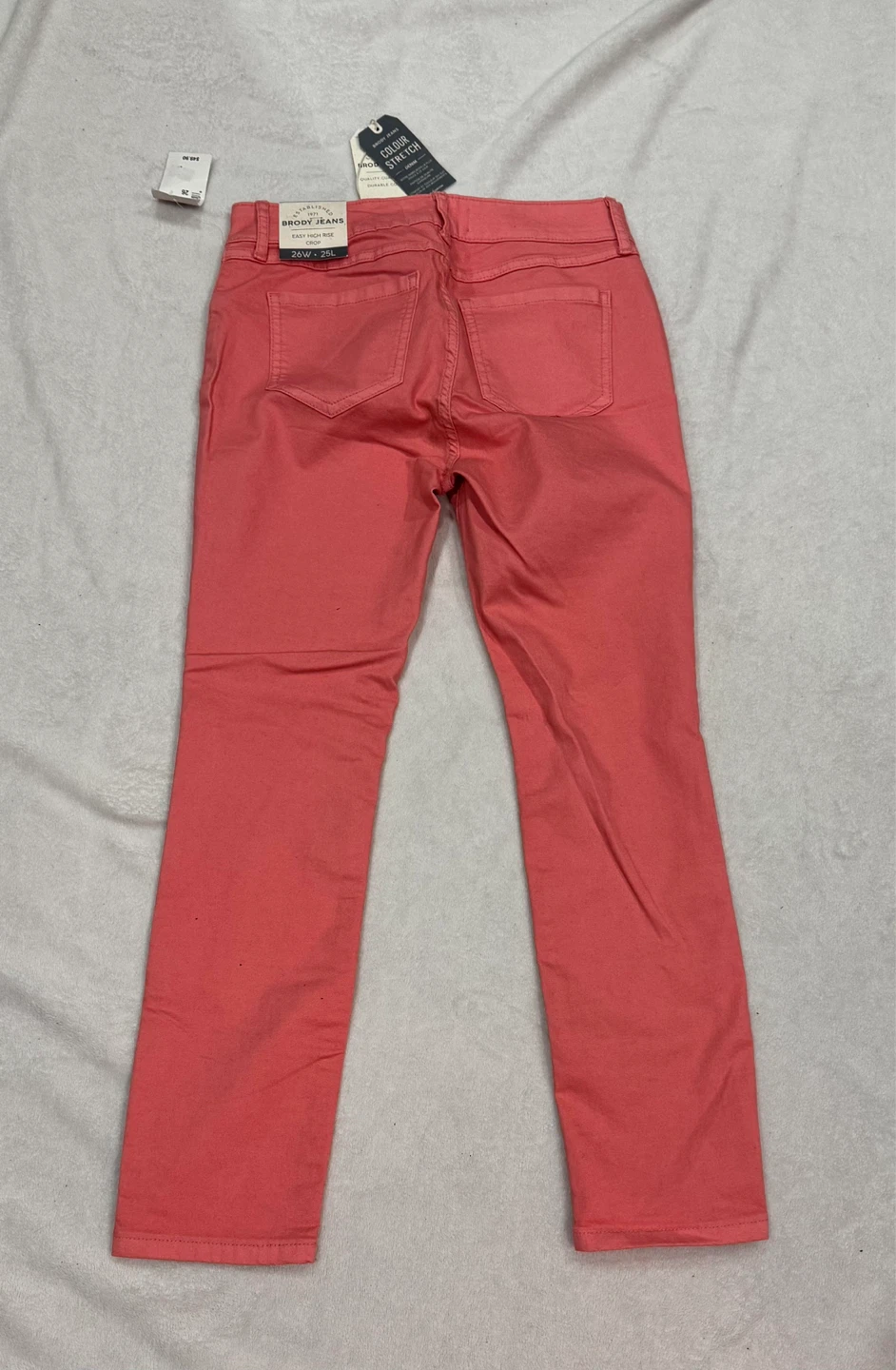 Brody Jeans Colour Stretch Easy High Rise Crop - photo 2
