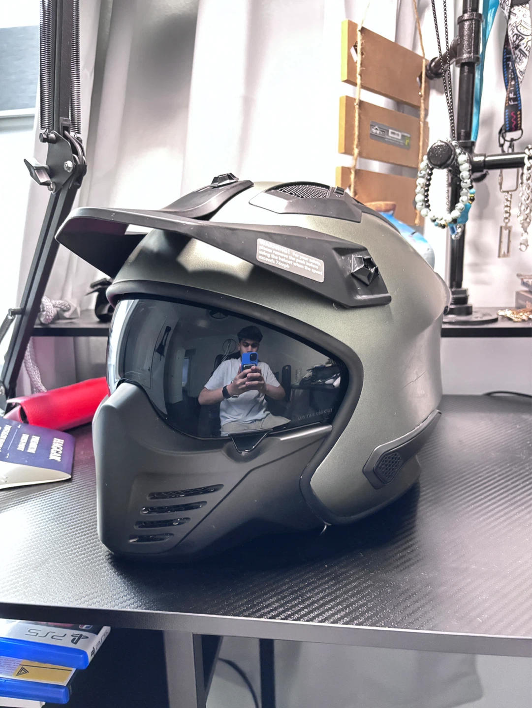 Motorcycle Helmet - photo 2