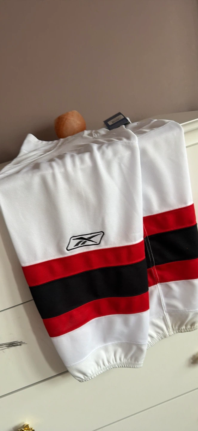 Reebok Adult Hockey Game Wear White SX100